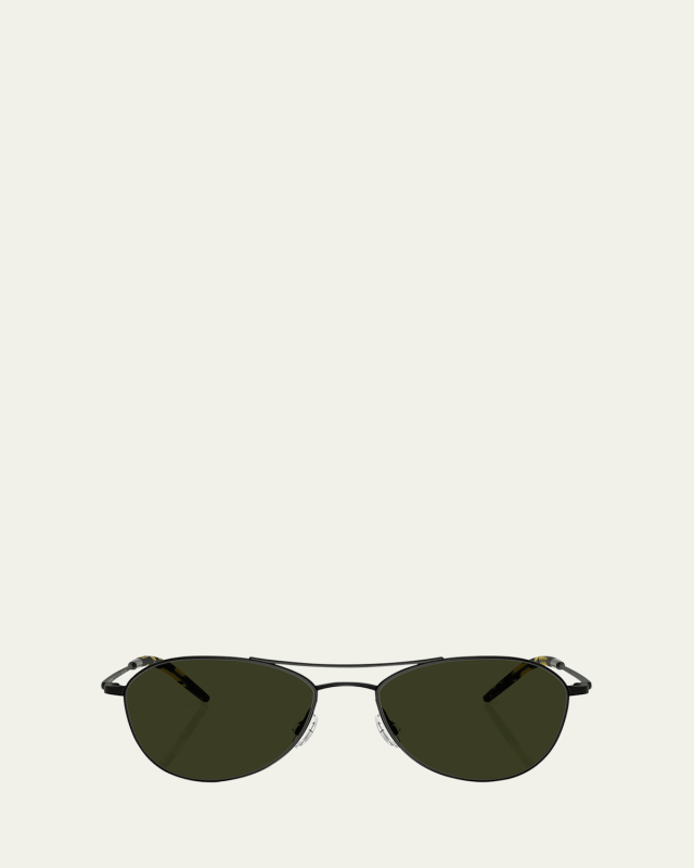 Aero II Steel Aviator Sunglasses